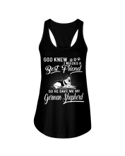 God Sent Best Friend Is My German Shepherd Ladies Flowy Tank thumbnail