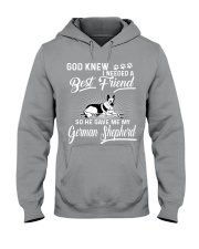 God Sent Best Friend Is My German Shepherd Hooded Sweatshirt thumbnail