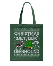 Christmas Is Better With A Deerhound Tote Bag thumbnail