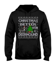 Christmas Is Better With A Deerhound Hooded Sweatshirt thumbnail