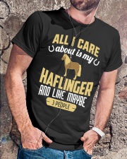 All I Care About Is My Haflinger Horse Classic T-Shirt lifestyle-mens-crewneck-front-4