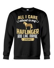 All I Care About Is My Haflinger Horse Crewneck Sweatshirt thumbnail