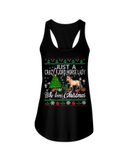 Crazy Fjord Horse Lady Who Loves Christmas Ladies Flowy Tank thumbnail