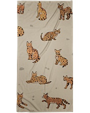 Savannah cat Bath Towel thumbnail