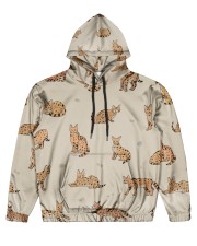 Savannah cat Men's All Over Print Hoodie thumbnail