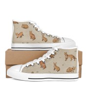 Savannah cat Women's High Top White Shoes thumbnail