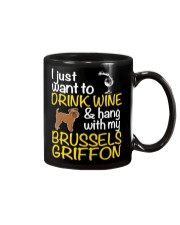 Drink Wine With My Brussels Griffon Mug thumbnail