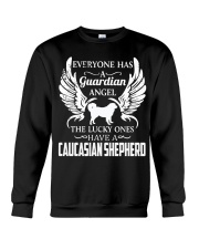 My Guardian Angel Is A Caucasian Shepherd Crewneck Sweatshirt thumbnail