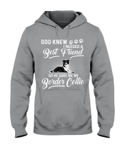 God Sent Best Friend Is My Border Collie Hooded Sweatshirt thumbnail