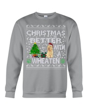 Christmas Is Better With A Wheaten Crewneck Sweatshirt tile