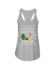Christmas Is Better With A Wheaten Ladies Flowy Tank thumbnail