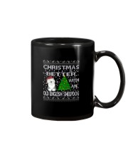 Christmas With A OES Old English Sheepdog Mug thumbnail