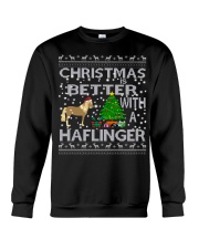 Christmas Is Better With A Haflinger Horse Crewneck Sweatshirt tile