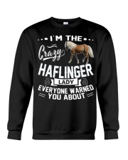 Crazy Haflinger Lady Crewneck Sweatshirt thumbnail