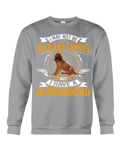 Rich And Famous With Bloodhound Crewneck Sweatshirt tile