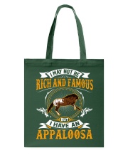 RIch And Famous Appaloosa Tote Bag thumbnail