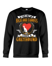 Rich And Famous WIth Greyhound Crewneck Sweatshirt thumbnail