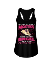 My Mastiff Is My Angel Ladies Flowy Tank thumbnail