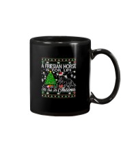 Friesian Horse Just For Christmas Mug thumbnail
