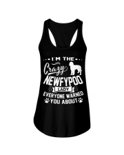 Crazy Newfypoo Lady Ladies Flowy Tank thumbnail