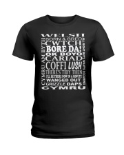 WELSH CWTCH BORE DA Ladies T-Shirt thumbnail