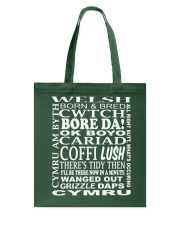 WELSH CWTCH BORE DA Tote Bag thumbnail