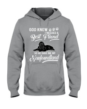 God Sent Best Friend Is My Newfoundland Newfie Hooded Sweatshirt thumbnail