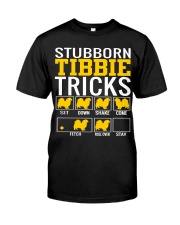 Stubborn Tibetan Spaniel Tibbie Tricks Classic T-Shirt front