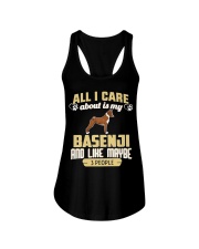 All I Care About Is My Basenji Ladies Flowy Tank thumbnail