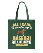 All I Care About Is My Basenji Tote Bag thumbnail