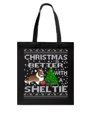 Christmas Is Better With A Sheltie Tote Bag thumbnail