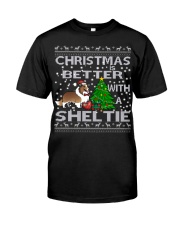 Christmas Is Better With A Sheltie Classic T-Shirt thumbnail