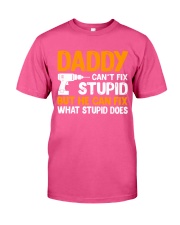 DADDY CAN FIX Classic T-Shirt front