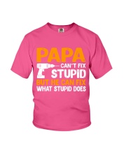 PAPA CAN FIX Youth T-Shirt front