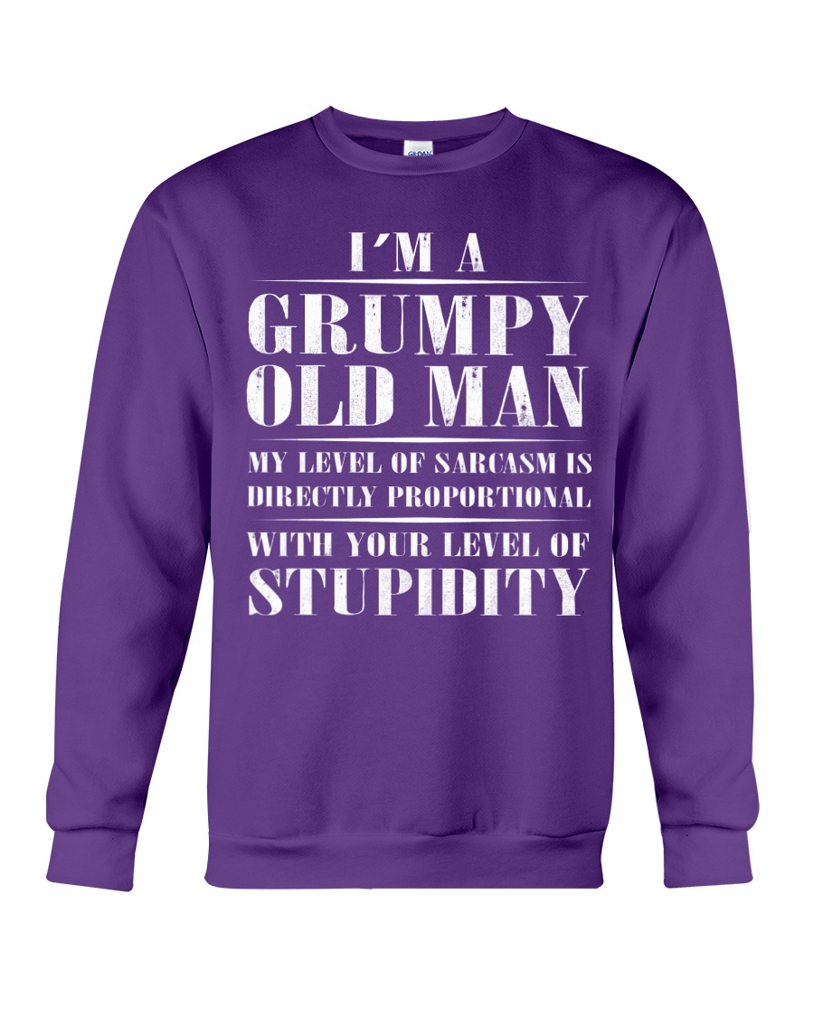 GRUMPY OLD MAN Crewneck Sweatshirt