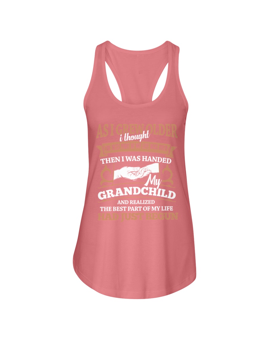 I Was Handed Ladies Flowy Tank