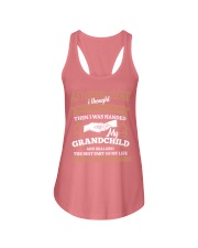 I Was Handed Ladies Flowy Tank front