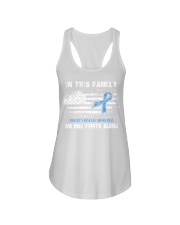 In This Family No One Fights Alone Behcets Disease Ladies Flowy Tank thumbnail