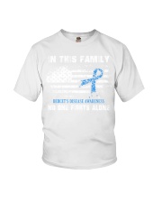 In This Family No One Fights Alone Behcets Disease Youth T-Shirt thumbnail