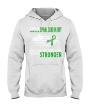 Spinal Cord Injury Warrior Destroy Makes Stronger Hooded Sweatshirt thumbnail