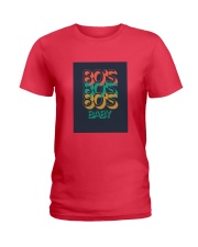 80's baby T-shirt Ladies T-Shirt front