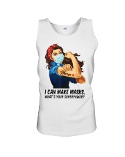 Quilter I can make masks whats your superpower Unisex Tank thumbnail