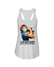 Quilter I can make masks whats your superpower Ladies Flowy Tank thumbnail