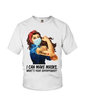 Quilter I can make masks whats your superpower Youth T-Shirt thumbnail