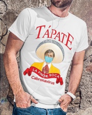 Tapate la pinche boca cabronavirus shirt Classic T-Shirt lifestyle-mens-crewneck-front-4