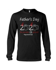 Fathers Day 2020 The Year when shit got real shirt Long Sleeve Tee thumbnail