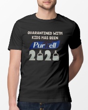 Quarantined with kids has been purhell 2020 Classic T-Shirt lifestyle-mens-crewneck-front-13