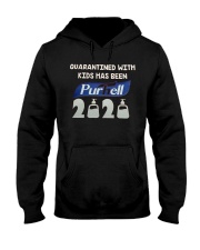 Quarantined with kids has been purhell 2020 Hooded Sweatshirt thumbnail