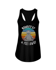 Namast'ay 6 Feet Away Sloth shirt Ladies Flowy Tank thumbnail
