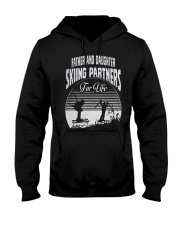 Father and Daughter - Skiing Partners For Life Hooded Sweatshirt thumbnail